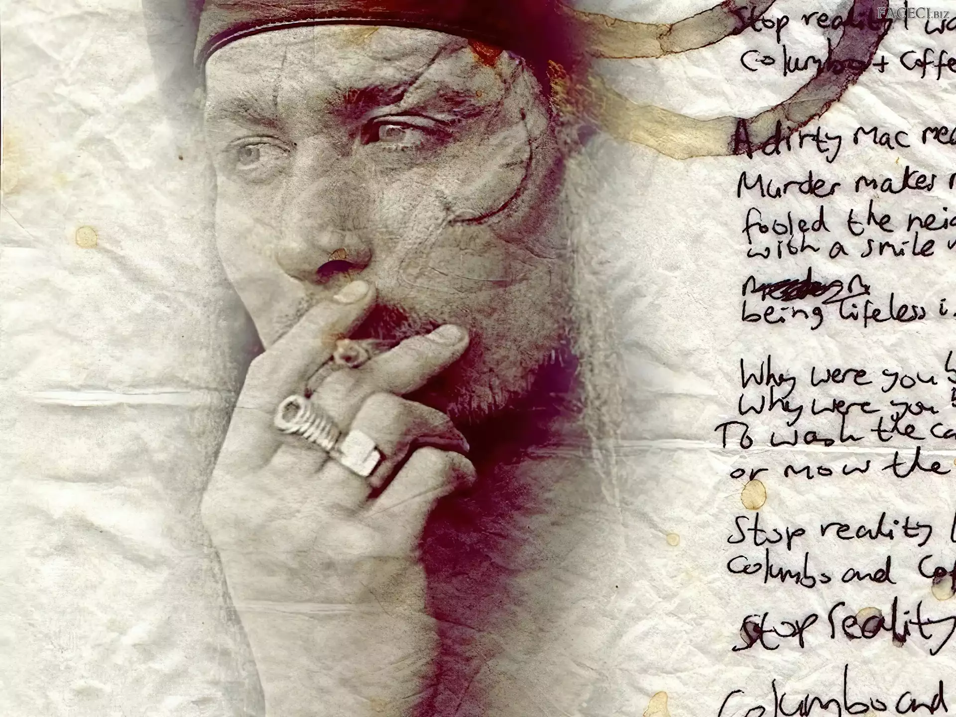 sygnet, Gary Oldman, papieros